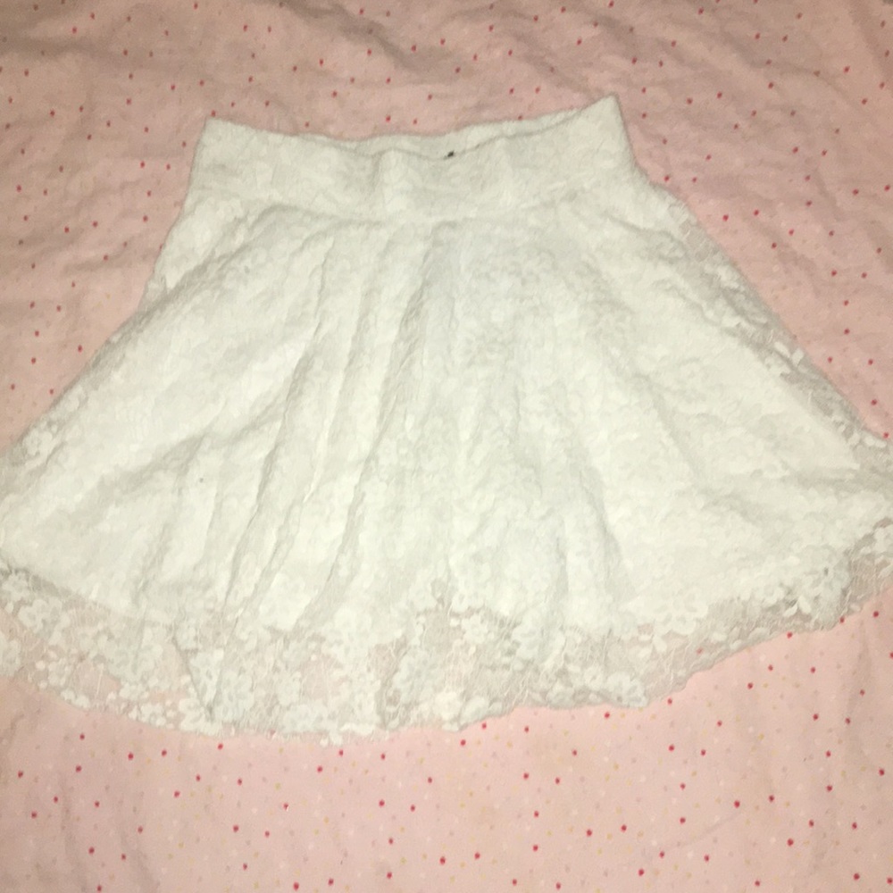 Lace skater skirt